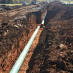 New pipeline construction in the mining places