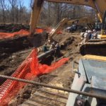 Pipeline repair remediation with the mining machines