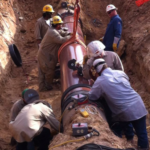 Pipeline repair remediation and pipe extension by workers