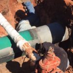 New pipeline construction with pipeline connection
