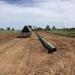 Marmot for enlink midstream with pipe extension