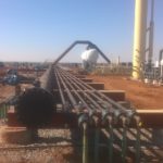 Compressor system and construction of pipelines